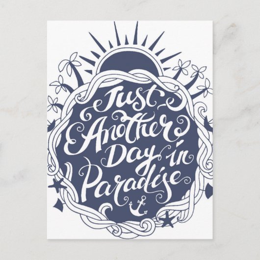 天国でちょうど別の日 ポストカード (正面)