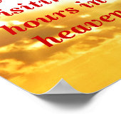 天国での面会時間 ポスター (角)