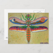 天国と地獄のトンボ ポストカード (正面/裏面)