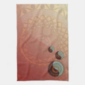 天国と地獄のハンドタオル キッチンタオル (縦)