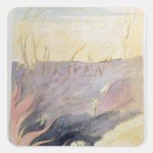 天国と地獄の結婚 スクエアシール (正面)