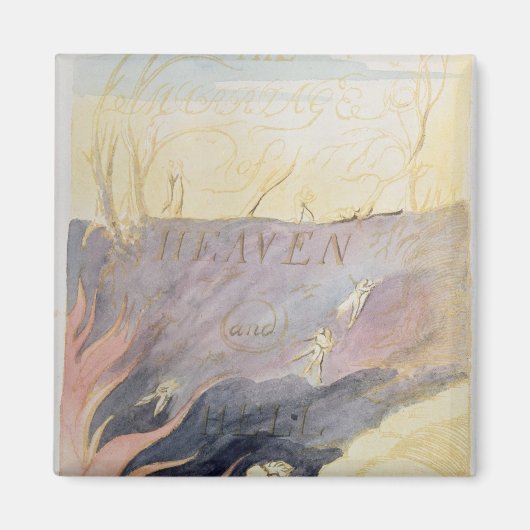 天国と地獄の結婚 マグネット (正面)