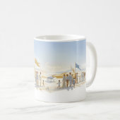 天国と地獄の統一 夢のマグカップ コーヒーマグカップ (正面右)