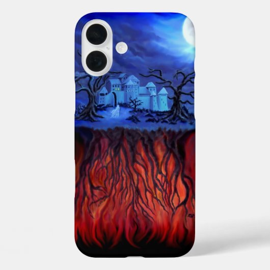 天国と地獄の間の時間 Case-Mate iPhoneケース (裏面)