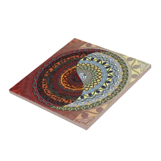 天国と地獄タイル タイル (側面)