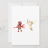 天国と地獄 招待状 (正面)