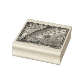 天国と地球が出会う●ヴィンテージ・アート ラバースタンプ (スタンプ)