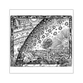 天国と地球が出会う●ヴィンテージ・アート ラバースタンプ (インプリント)