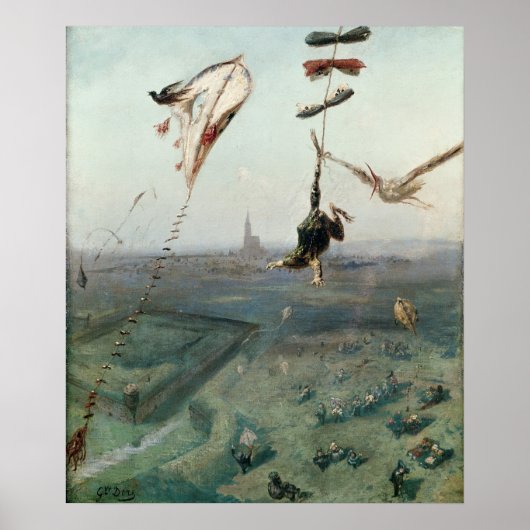 天国と地球の間, 1862 ポスター (正面)