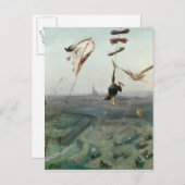 天国と地球の間， 1862 ポストカード (正面/裏面)