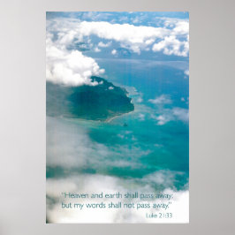 天国と地球は遠くに通過する – B ポスター