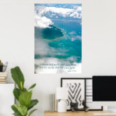 天国と地球は遠くに通過する – B ポスター (ホームオフィス)