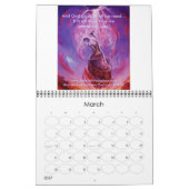 天国と地球インスパイアの毎日 – カスタマイズ カレンダー (3月 2027)