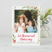 天国と自然で金ゴールドを歌う シーズンカード (スタンド正面)