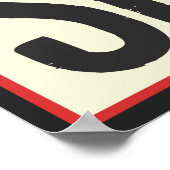 天国と自然にヴィンテージのポスターを歌わせる ポスター (角)