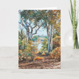 '天国と自然の歌' - サンキューカード