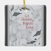 天国と自然を歌う、クリスマスカロル