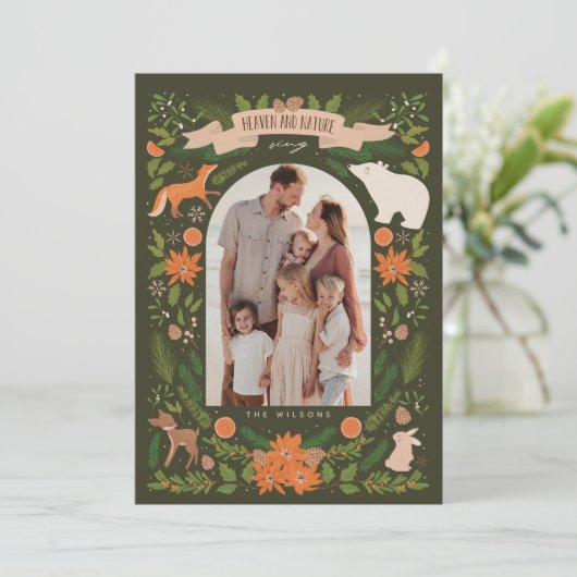 天国と自然シンウッドランド動物2写真 シーズンカード (スタンド正面)