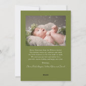 天国と自然シンウッドランド動物2写真 シーズンカード (裏面)