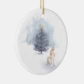 天国と自然 セラミックオーナメント (右)