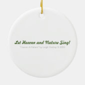 天国と自然 セラミックオーナメント (裏面)