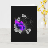 天国にいるチワワ 犬の喪失 追悼 犬好き カード (黄色い花)