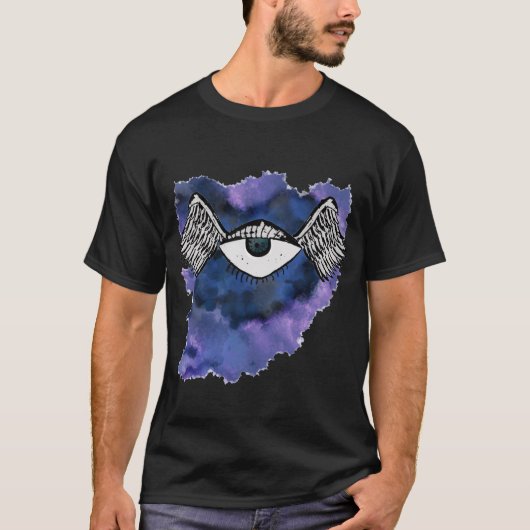 天国にはえを注目して下さい Tシャツ (正面)