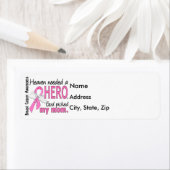 天国にはヒーローのお母さん乳がんが必要だった ラベル (インサイチュ)