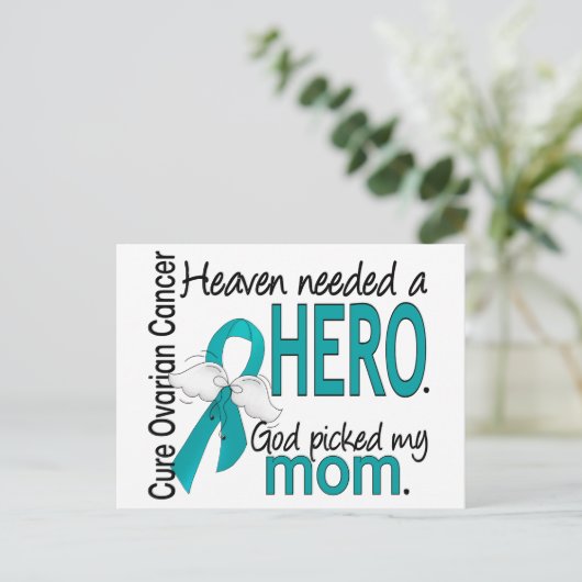 天国にはヒーローの母親の卵巣癌が必要だった ポストカード (スタンド正面)