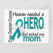 天国にはヒーローの母親の卵巣癌が必要だった ポストカード (正面)