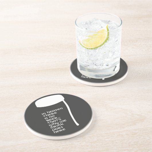 天国にはビールがない コースター (側面)