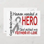 天国には英雄脳癌の義父が必要だった ポストカード (正面/裏面)