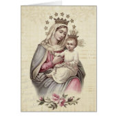 天国によって聖母マリアの賛美されるベビーイエス・キリストの女王 (正面)