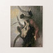 天国に持って来られる精神 ジグソーパズル (縦)