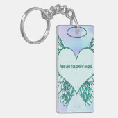 天国に新しい天使があります キーホルダー (正面左)