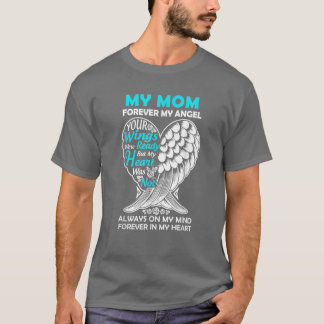 天国のお母さん いつまでも私の天使でいてね メモリアルT フレンド Tシャツ