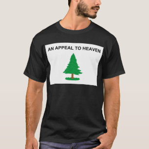 天国のアメリカ革命の旗への懇願 Tシャツ