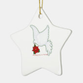 天国のオーナメントの恋しく思うこと セラミックオーナメント (左)