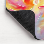 天国のオーラの絹の芸術の絵画のマウスパッドの天使 マウスパッド (コーナー)