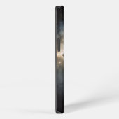 天国のキリスト教の十字架 iPhoneケース (右側面)
