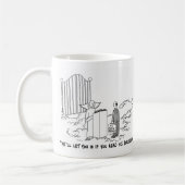 天国のクラシックのマグの代理店 コーヒーマグカップ (左)