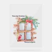 天国のクリスマス アクリルサイン (正面)