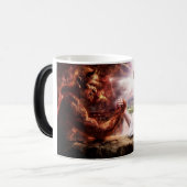天国のゲートおよび地獄の炎 モーフィングマグカップ (正面左)