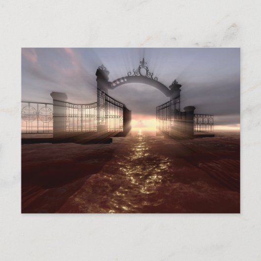 天国のゲート ポストカード (正面)