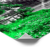 天国のゲート：緑色のスプラッシュ色 ポスター (角)