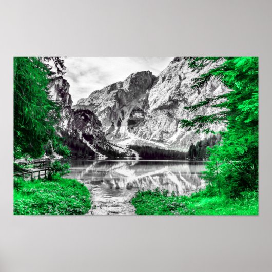 天国のゲート：緑色のスプラッシュ色 ポスター (正面)