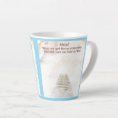 天国のコーヒー カフェラテマグ (右アングル)