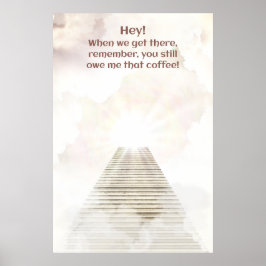 天国のコーヒー ポスター