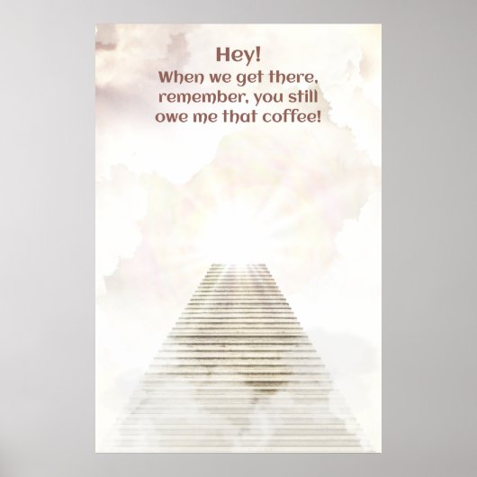 天国のコーヒー ポスター (正面)