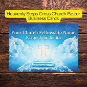 天国のステップクロス教会の牧師の名刺 名刺